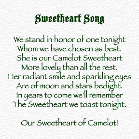 sweetheart song lyrics
